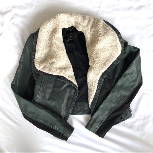 BCBGMaxAzria Jackets & Blazers - BCBG Maz Azria Leather Jacket